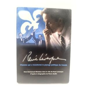 René Lévesque DVD Complete Series Emmanuel Bilodeau Quebec French 2006